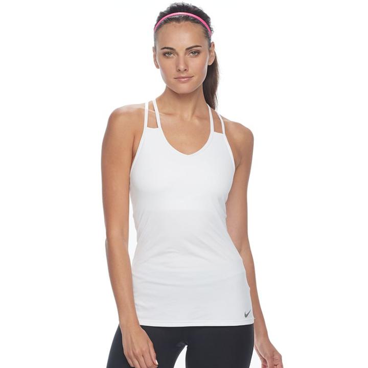 Women's Nike Training Tank, Size: Large, White