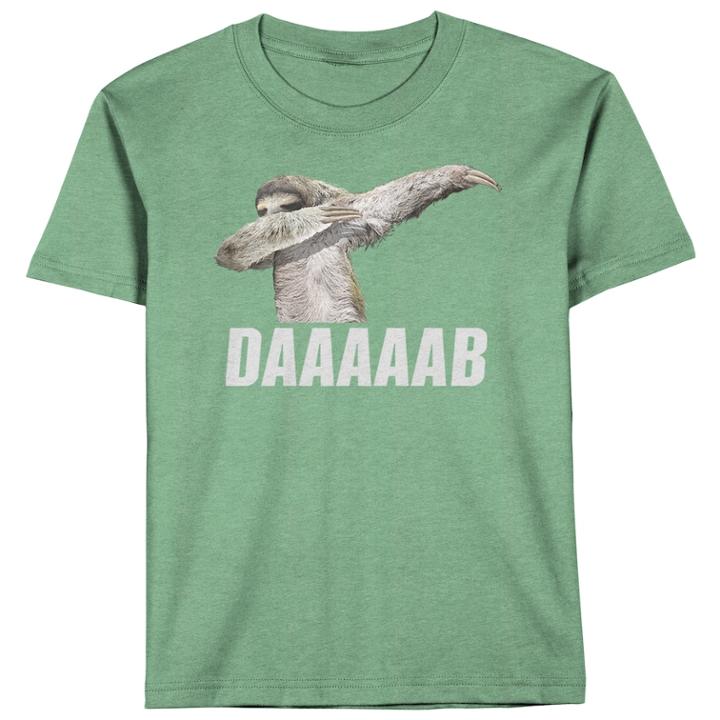 Boys 8-20 Sloth Dab Tee, Size: Medium, Green