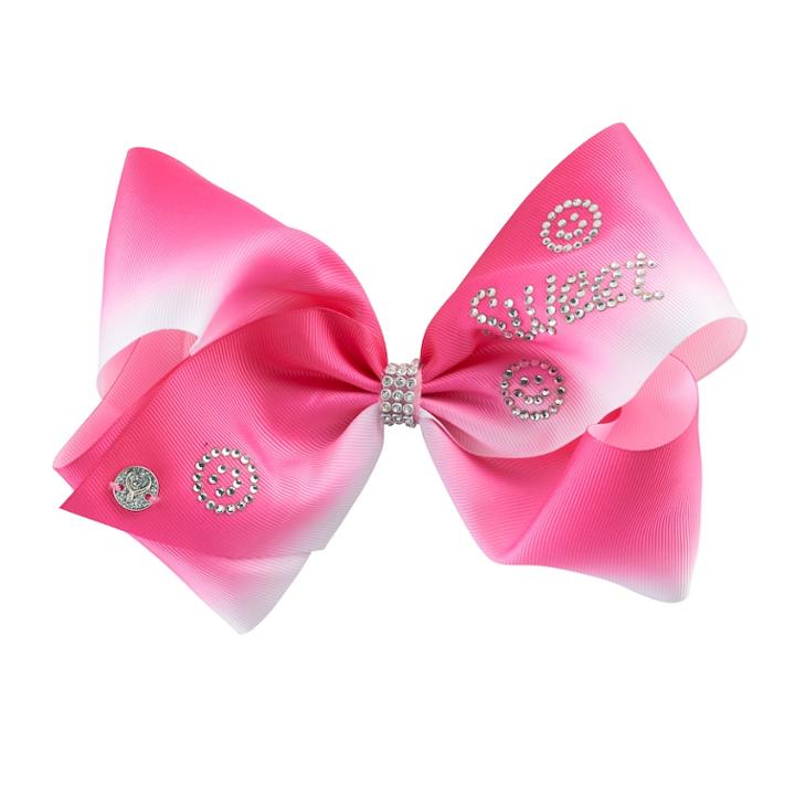 Girls 4-16 Jojo Siwa Sweet Rhinestone Hair Bow, Multicolor