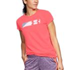 Women's Under Armour Sportstyle Branded Graphic Tee, Size: Small, Brt Orange