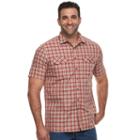 Big & Tall Croft & Barrow&reg; Classic-fit Quick-dry Outdoor Button-down Shirt, Men's, Size: 2xb, Orange