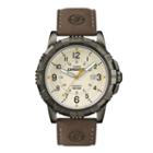 Timex Men's Expedition Rugged Field Leather Watch, Size: Large, Brown