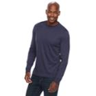 Men's Croft & Barrow&reg; Classic-fit Easy-care Crewneck Tee, Size: Xxl, Drk Purple