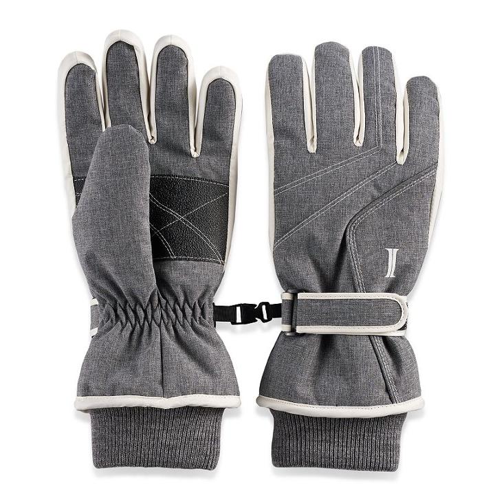 Women's Igloos Waterproof Taslon Ski Gloves, Size: S-m, Grey Other