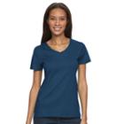 Women's Croft & Barrow&reg; Essential V-neck Tee, Size: Xl, Blue