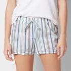 Women's Sonoma Goods For Life&trade; Basic Poplin Shorts, Size: Small, Brt Blue