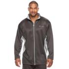 Big & Tall Champion Modern-fit Colorblock Fleece Jacket, Men's, Size: Xxl Tall, Grey (charcoal)