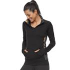 Women's Realtree Rise 1/4-zip Wind Shirt, Size: Small, Black