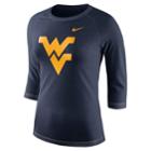 Women's Nike West Virginia Mountaineers Champ Drive Tee, Size: Small, Blue (navy)