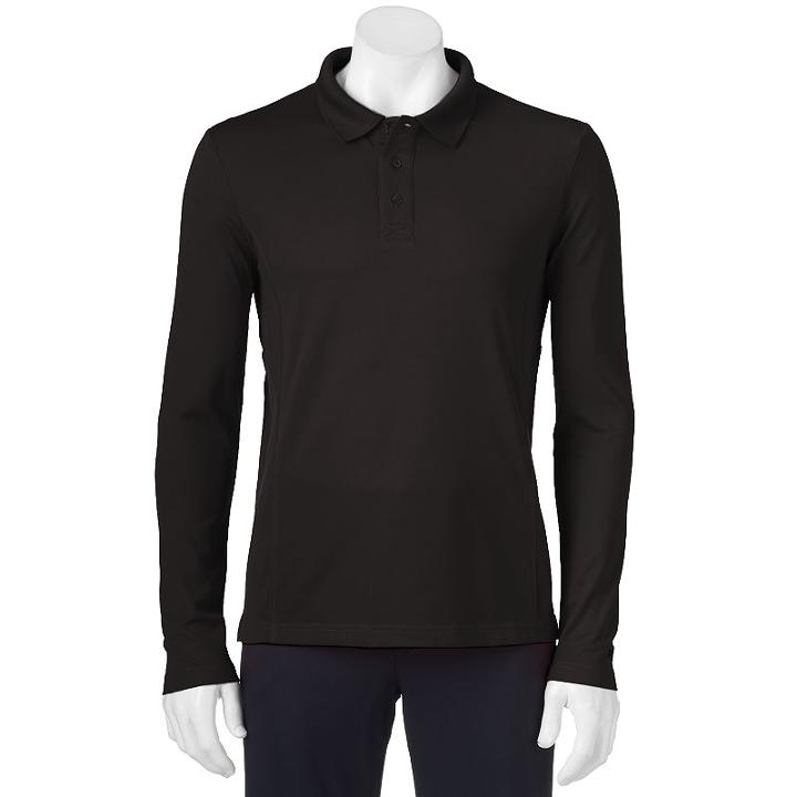 Fila Sport Golf&reg; Pro Core Performance Polo - Men, Size: Small, Black