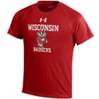 Boys 8-20 Under Armour Wisconsin Badgers Tech Tee, Size: Xl 18-20, Red