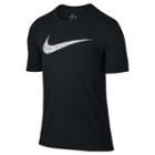 Big & Tall Nike Dri-fit Training Tee, Men's, Size: Xl Tall, Grey (charcoal)
