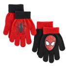 Boys Marvel Spider-man 2-pack Gloves, Multicolor