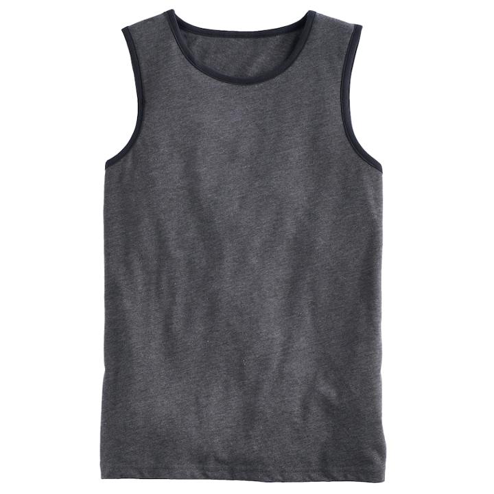 Boys 8-20 Urban Pipeline&reg; Ultimate Solid Tank, Size: Medium, Dark Grey