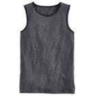 Boys 8-20 Urban Pipeline&reg; Ultimate Solid Tank, Size: Medium, Dark Grey