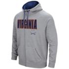 Men's Campus Heritage Virginia Cavaliers Full-zip Hoodie, Size: Large, Med Grey