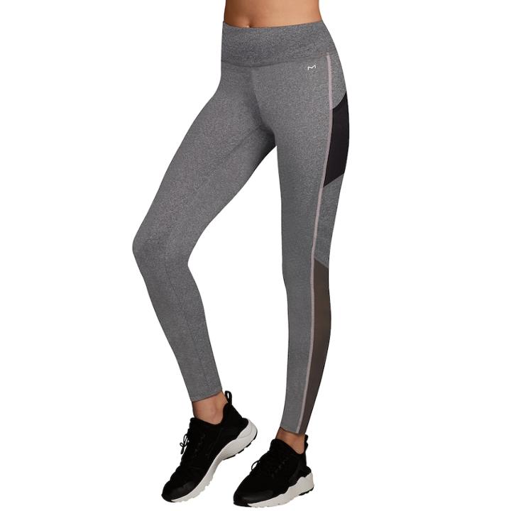 Women's Maidenform Baselayer Leggings, Size: Xxl, Med Grey