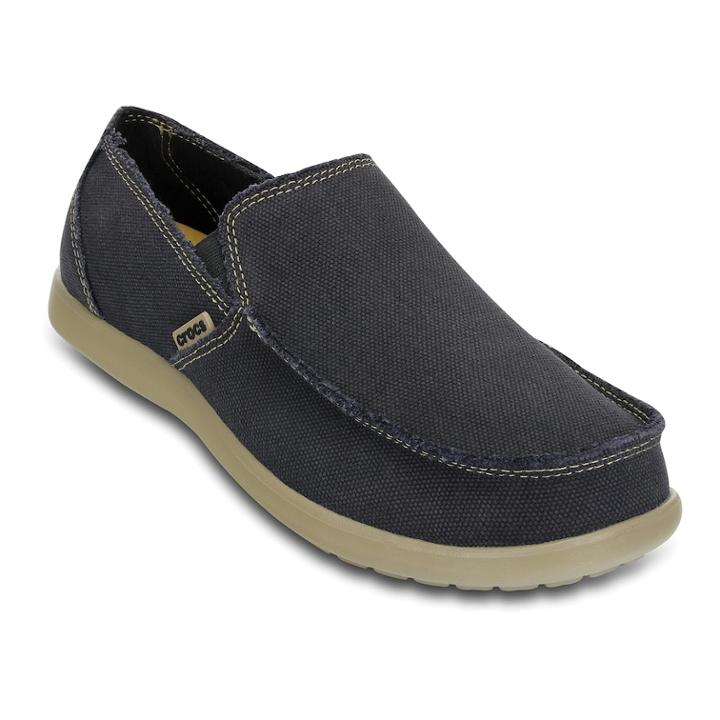 Crocs Santa Cruz Men's Loafers, Size: 10, Grey