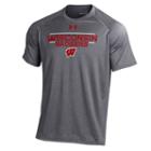 Men's Under Armour Wisconsin Badgers Tech Tee, Size: Small, Multicolor