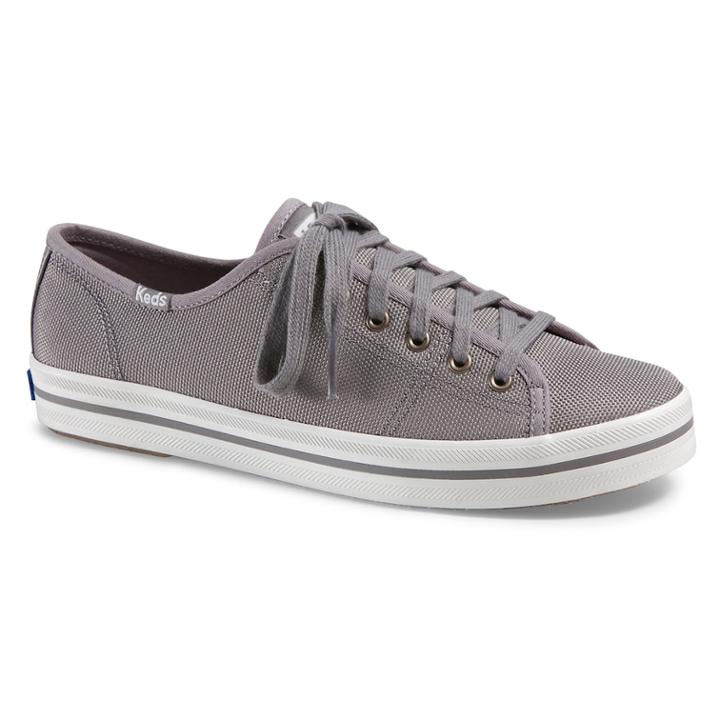 Keds Kickstart Nylon Women's Sneakers, Size: 9, Grey