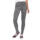 Juniors' Pink Republic High-waisted Lace-up Leggings, Teens, Size: Xl, Grey