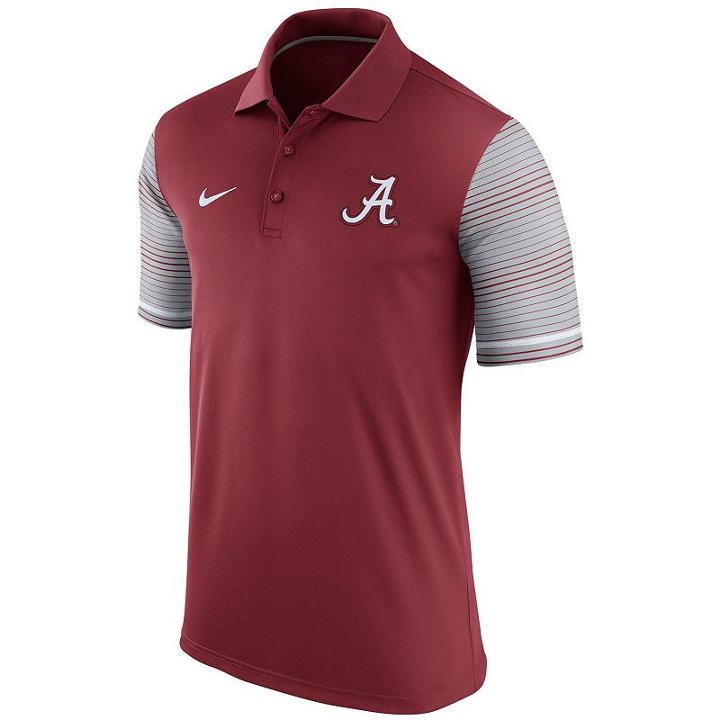 Men's Nike Alabama Crimson Tide Early Season Polo, Size: Medium, Red Other