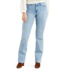 Women's Levi's Curvy Mid-rise Bootcut Jeans, Size: 34(us 18)m, Light Blue