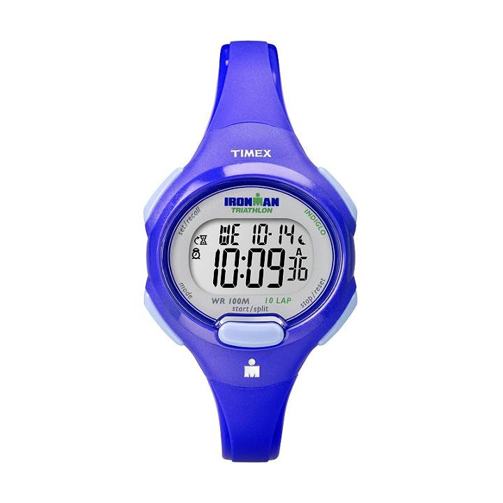 Timex Women's Ironman 10-lap Digital Chronograph Watch, Blue