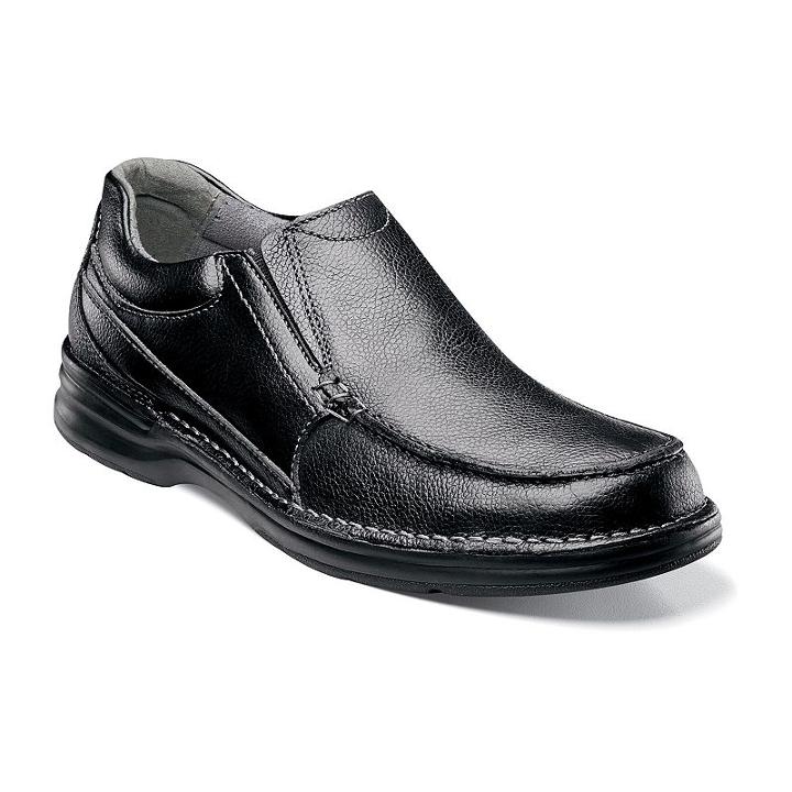 Nunn Bush Patterson Men's Slip-on Shoes, Size: Medium (11), Black