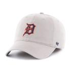 Adult '47 Brand Detroit Tigers Roper Closer Fitted Cap, Grey