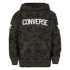 Boys 8-20 Converse Heritage Camouflage Pullover Hoodie, Size: Medium, Med Green