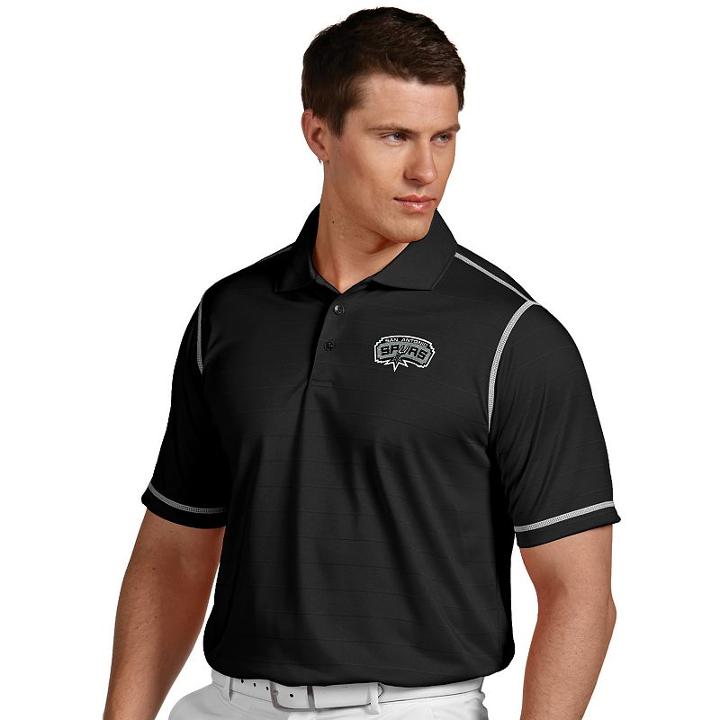 Men's Antigua San Antonio Spurs Icon Polo, Size: Medium, Blue (navy)