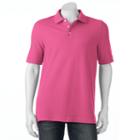 Men's Croft & Barrow&reg; True Comfort Classic-fit Pique Performance Polo, Size: Xxl, Pink
