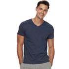 Men's Apt. 9&reg; Premier Flex Slim-fit V-neck Lounge Tee, Size: Xl, Dark Blue