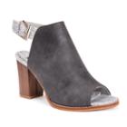 Muk Luks Rebeka Women's Chunky Heel Sling-back Sandals, Size: 10, Grey