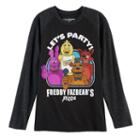 Boys 8-20 Five Nights At Freddy's Party Tee, Size: Xl, Black