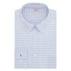 Big & Tall Izod Regular-fit Solid Twill Button-down Collar Dress Shirt, Men's, Size: 20 34/5b, Blue Other