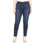 Plus Size Gloria Vanderbilt Curvy Fit Skinny Jeans, Women's, Size: 20 W, Med Blue