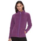 Women's Woolrich Andes Fleece Jacket, Size: Large, Med Purple