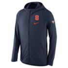 Men's Nike Syracuse Orange Hyperelite Full-zip Fleece Hoodie, Size: Large, Blue (navy)