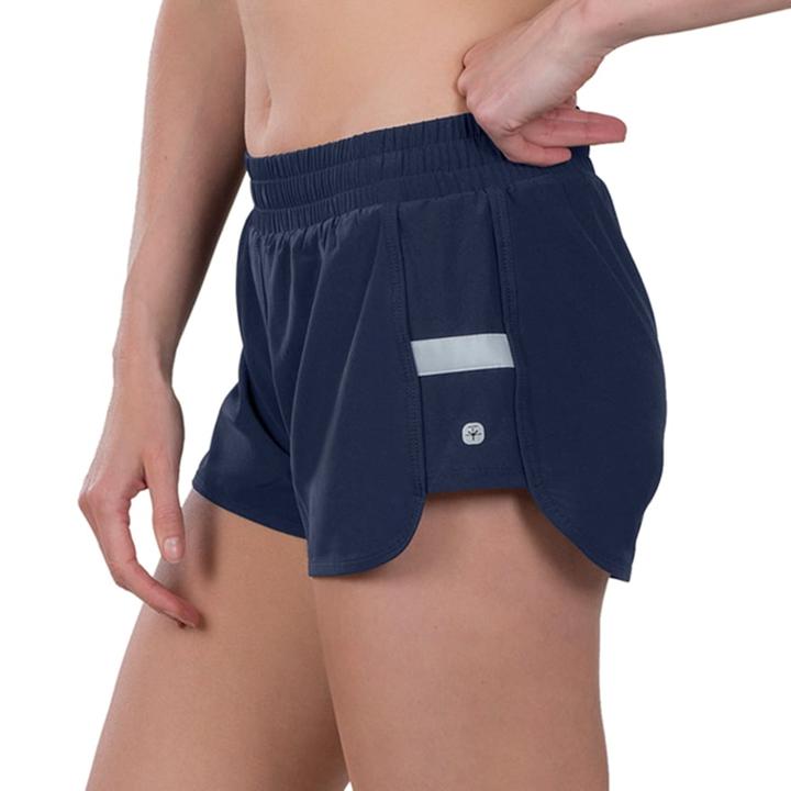 Women's Soybu Marathon Running Shorts, Size: Large, Dark Blue