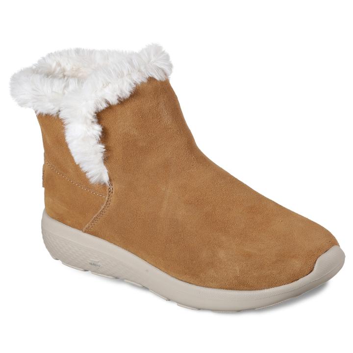 Skechers On The Go City 2 Bundle Women's Winter Boots, Size: 8.5, Brown (chestnut)