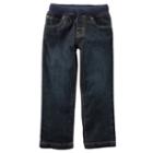 Boys 4-8 Carter's Pull On Denim Pants, Size: 7, Blue Other