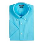Men's Croft & Barrow&reg; Button-down Collar Dress Shirt, Size: S 14.5 -15, Med Blue