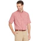 Men's Arrow Seersucker Button-down Shirt, Size: Large, Brt Red