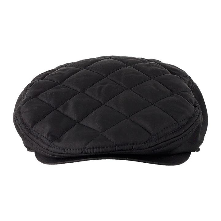 Men's Chaps Quilted Ear Flap Driver Cap, Size: L/xl, Black