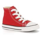 Baby / Toddler Converse Chuck Taylor All Star High-top Sneakers, Kids Unisex, Size: 7 T, Red
