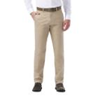 Men's Haggar In Motion Rambler Slim-fit Flat-front Pants, Size: 34x30, White Oth