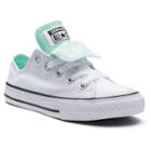 Kid's Converse Chuck Taylor All Star Print Double-tongue Shoes, Girl's, Size: 3, White