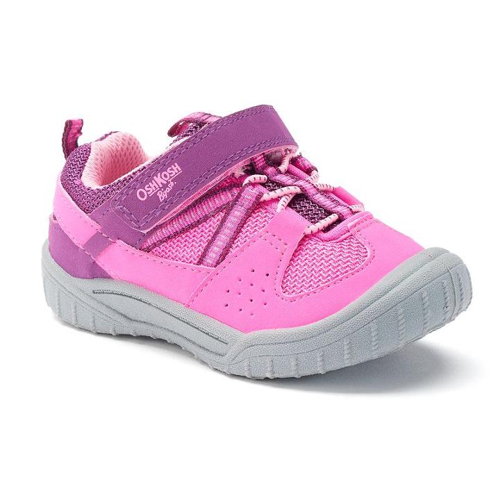 Oshkosh B'gosh&reg; Toddler Girls' Casual Sneakers, Girl's, Size: 6 T, Pink